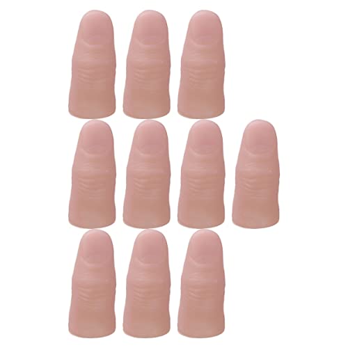 TOBBOMEY 20 Stück Fingerabdeckungsspielzeug Gefälschte Finger Finger Gefälschte Spielsachen Simulationsdaumen Für Jungen Und Mädchen Und Requisiten von TOBBOMEY