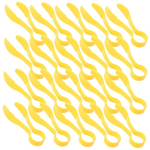 TOBBOMEY 25 Stück Teiliges Kunststoff kinderpinzetten Leichtes Lernspielzeug zur Feinmotorikförderung Multifunktionale Pinzetten für Schule und Outdoor Sicher und Tragbar für Basteln und von TOBBOMEY