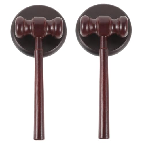 TOBBOMEY 2Er Set Richterhammer Finish Hammer Anwaltskostüm Auktionshammer Richterhammer Requisitenhammer Richterhammer Und Block Richterkostüm Zubehör Richterkostüm Jurakostüm TOBBOMEY 2Er Set Richterhammer Finish Hammer Anwaltskostüm Auktionshammer Richterhammer Requisitenhammer Richterhammer Und Block Richterkostüm Zubehör Richterkostüm Jurakostüm von TOBBOMEY