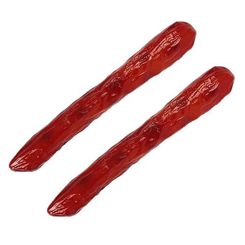 TOBBOMEY 2St küchendekoration schuldeko wohnraumdeko hausdeko Dekorative Lebensmittel Wurst Füller gefälschter Hot Dog Faux-Fleisch-Modell Essen Food-Modell Restaurant-Requisite PVC TOBBOMEY 2St küchendekoration schuldeko wohnraumdeko hausdeko Dekorative Lebensmittel Wurst Füller gefälschter Hot Dog Faux-Fleisch-Modell Essen Food-Modell Restaurant-Requisite PVC von TOBBOMEY