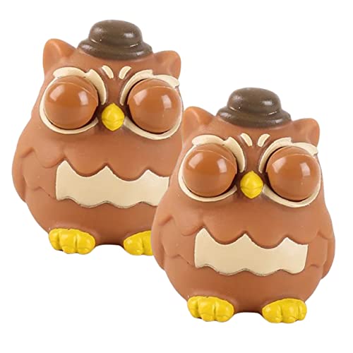 TOBBOMEY 2st Prise Musik Tragbares Fidget- Kleine Quetschspielzeuge Zappeln Lustige Stressbälle Tragbares Quetschspielzeug Zur Druckentlastung Brown TOBBOMEY 2st Prise Musik Tragbares Fidget- Kleine Quetschspielzeuge Zappeln Lustige Stressbälle Tragbares Quetschspielzeug Zur Druckentlastung Brown von TOBBOMEY