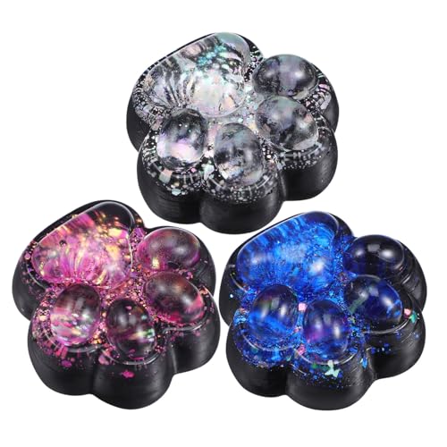 TOBBOMEY 3 . Katzenpfoten Squishy aus Weichem TPR Niedliche Tierpfoten Quetschspielzeug für Erwachsene Sensorisches Stressabbau-Fidget Toy als Party Mitgebsel und TOBBOMEY 3 . Katzenpfoten Squishy aus Weichem TPR Niedliche Tierpfoten Quetschspielzeug für Erwachsene Sensorisches Stressabbau-Fidget Toy als Party Mitgebsel und von TOBBOMEY