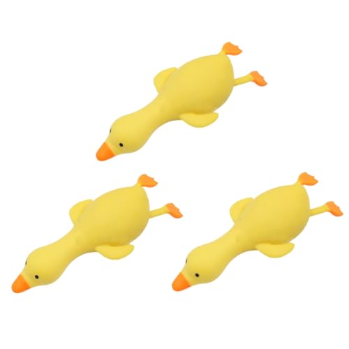 TOBBOMEY 3 STÜCKE Elastische Squeeze Spielzeuge aus TPR Dehnbar und Reißfest Stressabbauend und Entspannend Sensorik Angst Zappelnde Geeignet für Schule und Alltag Zufällige Farbe von TOBBOMEY