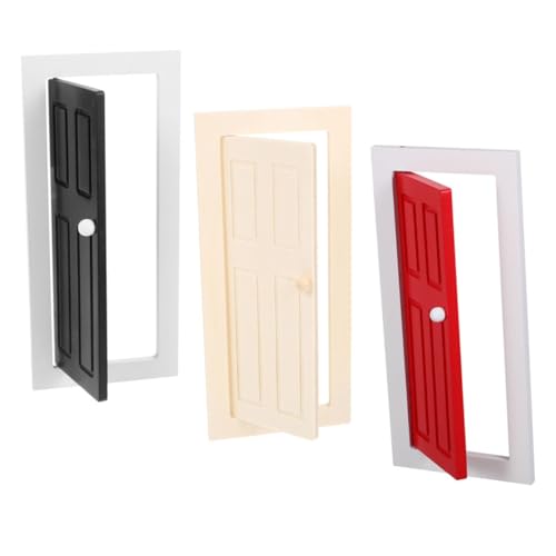 TOBBOMEY 3 Stück Maßstab Rechteckig Mini Möbel Modell für DIY Puppenhaus Basteln Sammler und Pädagogisches von TOBBOMEY