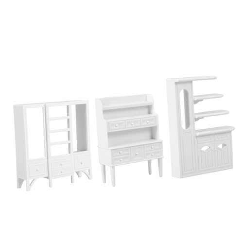 TOBBOMEY 3 Stück Miniaturmöbel, Unvollendete Minimöbel, Wohnzimmer, Kleiner Schrank, Puppenhauszubehör, Minimöbel, Schmuck, Landschaftsbau, Minihausdekor, Miniaturhausschrank TOBBOMEY 3 Stück Miniaturmöbel, Unvollendete Minimöbel, Wohnzimmer, Kleiner Schrank, Puppenhauszubehör, Minimöbel, Schmuck, Landschaftsbau, Minihausdekor, Miniaturhausschrank von TOBBOMEY