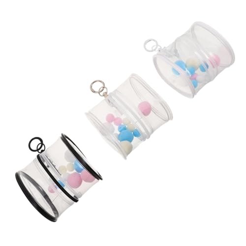 TOBBOMEY 3 Stück Puppenspeicherbeutel Klarsichtbeutel für Figuren transparente PVC-Displaytasche transparente Hängetasche Vitrine für Figuren Mini - Aufbewahrungstasche TOBBOMEY 3 Stück Puppenspeicherbeutel Klarsichtbeutel für Figuren transparente PVC-Displaytasche transparente Hängetasche Vitrine für Figuren Mini - Aufbewahrungstasche von TOBBOMEY