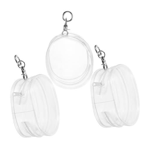 TOBBOMEY 3 Stück Teiliges Transparentes Puppentrage aus PVC mit Schlüsselanhänger Tragbare Kleine Aufbewahrungstasche für Puppen Praktischer Hängebeutel für Unterwegs Leicht und Langlebig TOBBOMEY 3 Stück Teiliges Transparentes Puppentrage aus PVC mit Schlüsselanhänger Tragbare Kleine Aufbewahrungstasche für Puppen Praktischer Hängebeutel für Unterwegs Leicht und Langlebig von TOBBOMEY