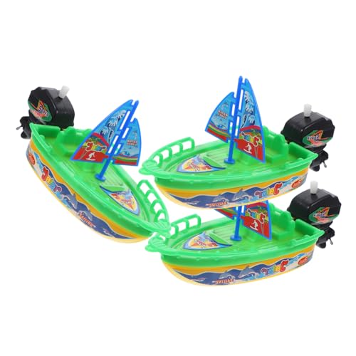 TOBBOMEY 3 Stück Wind up Segelboot Badespielzeug aus Kunststoff Schwimmendes Badewannen Kleinkinder Leichtes Pool windup Zufälligen Farben TOBBOMEY 3 Stück Wind up Segelboot Badespielzeug aus Kunststoff Schwimmendes Badewannen Kleinkinder Leichtes Pool windup Zufälligen Farben von TOBBOMEY