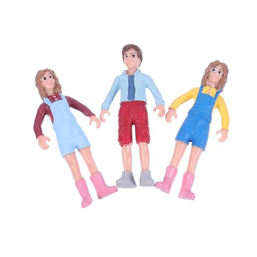 TOBBOMEY 3 Stücke Leben-ähnliche Figur Landschaftsmodell Schmuck Chic Micro Landschaft Standdekor TOBBOMEY 3 Stücke Leben-ähnliche Figur Landschaftsmodell Schmuck Chic Micro Landschaft Standdekor von TOBBOMEY