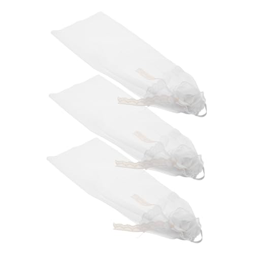 TOBBOMEY 3 Stücke Puppen Hochzeits-Schleier aus Zartem Gauze Wiederverwendbare Braut-Haarschmuck für Puppen Vielseitig Einsetzbar für Miniatur-hochzeitskostüme und Fotoshootings TOBBOMEY 3 Stücke Puppen Hochzeits-Schleier aus Zartem Gauze Wiederverwendbare Braut-Haarschmuck für Puppen Vielseitig Einsetzbar für Miniatur-hochzeitskostüme und Fotoshootings von TOBBOMEY