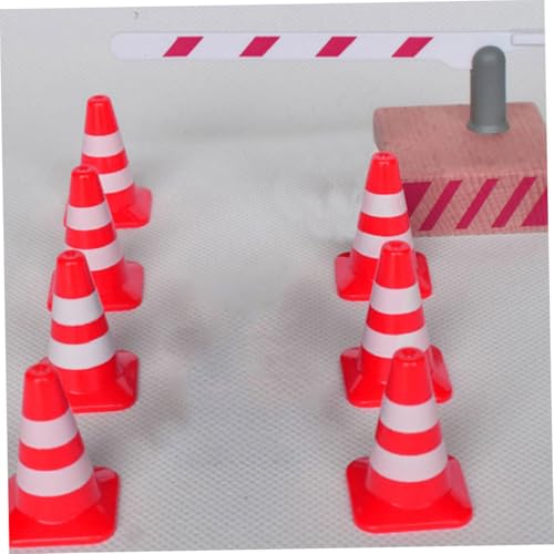 TOBBOMEY 30 Stück Teiliges Mini verkehrszeichen Robustem Kunststoff mit Roten Verkehrsleitkegeln Wasserbarrieren und Gelben Schutzbehältern Pädagogisches Baustellen zur Verkehrserziehung TOBBOMEY 30 Stück Teiliges Mini verkehrszeichen Robustem Kunststoff mit Roten Verkehrsleitkegeln Wasserbarrieren und Gelben Schutzbehältern Pädagogisches Baustellen zur Verkehrserziehung von TOBBOMEY