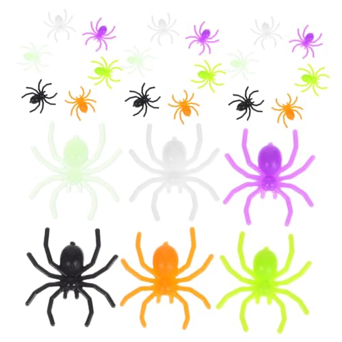 TOBBOMEY 300 Stück Realistische Kunststoffspinnen für Halloween Lustige Scherzspielzeuge Dekoration für Partys Haunted Houses und für Altersgruppen Vielseitig Einsetzbar TOBBOMEY 300 Stück Realistische Kunststoffspinnen für Halloween Lustige Scherzspielzeuge Dekoration für Partys Haunted Houses und für Altersgruppen Vielseitig Einsetzbar von TOBBOMEY