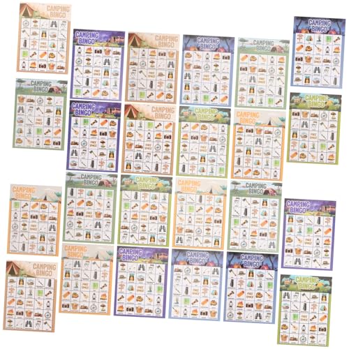 TOBBOMEY 33 Teiliges Camping Spielset, Tisch Camping Motto Partygeschenke, Spiele Für Autoreisen, Campingspiele Für Erwachsene, Spiel Für Freunde Und Nachbarn, Coole Campingspiele, Kinder TOBBOMEY 33 Teiliges Camping Spielset, Tisch Camping Motto Partygeschenke, Spiele Für Autoreisen, Campingspiele Für Erwachsene, Spiel Für Freunde Und Nachbarn, Coole Campingspiele, Kinder von TOBBOMEY