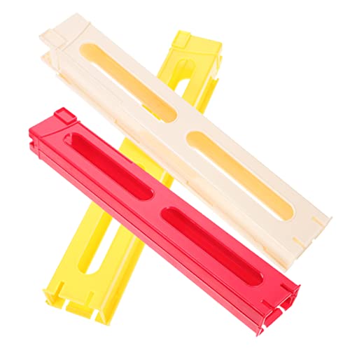 TOBBOMEY 3St Domino-Bogenbrückenpedale für kinderspielzeug die Spielzeugeisenbahn Dominozug für Autodüfte Domino-Spiel Clips für Domino-Zugkarten Plastik von TOBBOMEY