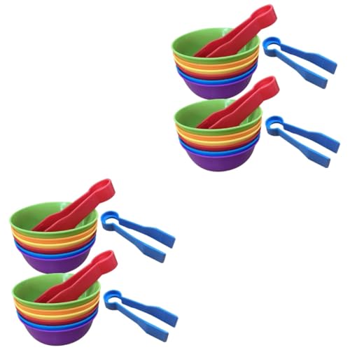 TOBBOMEY 4 Sets Klassifizierungsbecher, Mathe Lernspielzeug, Sortierpinzette, Schüssel Mit, Zuordnungsspiel Spielzeug, Sortierschüssel, Sortierspielzeug, Zuordnungsspielzeug, TOBBOMEY 4 Sets Klassifizierungsbecher, Mathe Lernspielzeug, Sortierpinzette, Schüssel Mit, Zuordnungsspiel Spielzeug, Sortierschüssel, Sortierspielzeug, Zuordnungsspielzeug, von TOBBOMEY