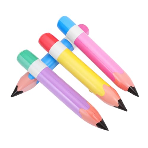 TOBBOMEY 4 Stück Aufblasbare Bleistiftballons Teiliges Farben Riesige PVC Partydekorationen für Schulfeiern Geburtstagspartys und Klassenzimmer Dekorative Schulkind Partyartikel TOBBOMEY 4 Stück Aufblasbare Bleistiftballons Teiliges Farben Riesige PVC Partydekorationen für Schulfeiern Geburtstagspartys und Klassenzimmer Dekorative Schulkind Partyartikel von TOBBOMEY
