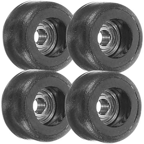 TOBBOMEY 4 Stück Professionelle Finger Skateboard mit Hochgeschwindigkeits Kugellagern Ersatz Zubehör für Finger Skateboard für Fans und Sportspiele TOBBOMEY 4 Stück Professionelle Finger Skateboard mit Hochgeschwindigkeits Kugellagern Ersatz Zubehör für Finger Skateboard für Fans und Sportspiele von TOBBOMEY