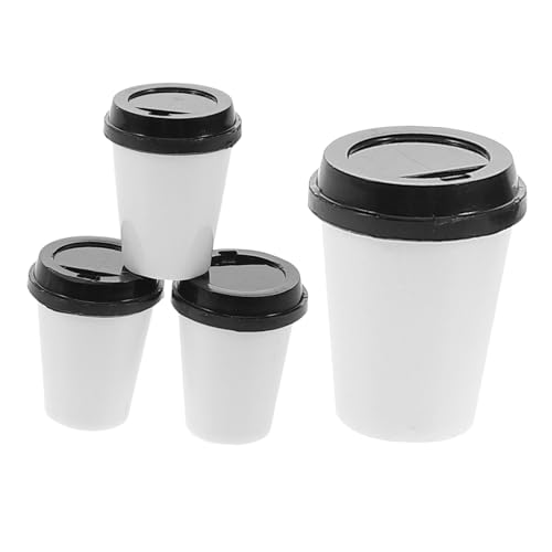 TOBBOMEY 4 Stück Puppenhaus Kaffeetasse, Mini Puppenhaus Zubehör, Kaffeetasse, Mini Puppenhaus Miniaturen, Mini Kaffeetassen Zum Basteln, Tee Mini Tassen, Mini Tasse Für Puppenhaus, Tassen TOBBOMEY 4 Stück Puppenhaus Kaffeetasse, Mini Puppenhaus Zubehör, Kaffeetasse, Mini Puppenhaus Miniaturen, Mini Kaffeetassen Zum Basteln, Tee Mini Tassen, Mini Tasse Für Puppenhaus, Tassen von TOBBOMEY