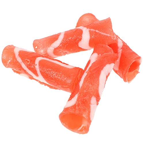 TOBBOMEY 4 Stück Rollensimulation Fleischrolle Realistisches Lebensmittel Gefälschtes Fleischmodell Kinderpartygeschenke Realistisches Spielessen Gefälschtes Gekochtes Fleisch Gekochtes TOBBOMEY 4 Stück Rollensimulation Fleischrolle Realistisches Lebensmittel Gefälschtes Fleischmodell Kinderpartygeschenke Realistisches Spielessen Gefälschtes Gekochtes Fleisch Gekochtes von TOBBOMEY