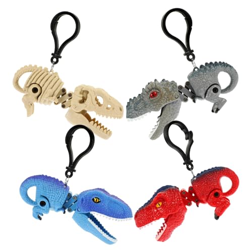 TOBBOMEY 4 Stück Schlüsselanhänger Dinosaurier mit Teleskopfunktion Kreativer Dinoschmuck zum Aufhängen als und Taschenanhänger für Jungen und Mädchen TOBBOMEY 4 Stück Schlüsselanhänger Dinosaurier mit Teleskopfunktion Kreativer Dinoschmuck zum Aufhängen als und Taschenanhänger für Jungen und Mädchen von TOBBOMEY