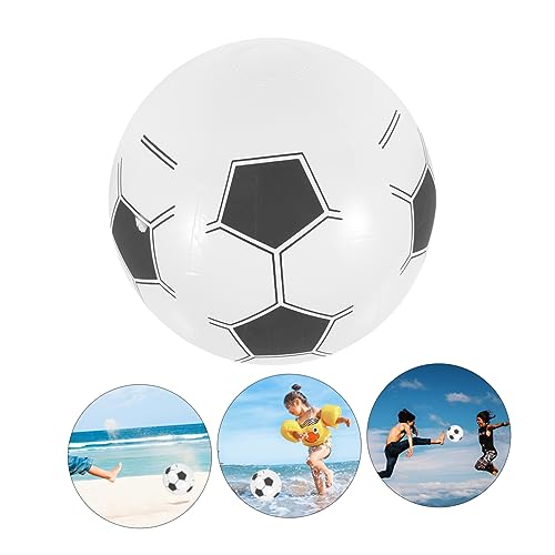 TOBBOMEY 4 Stück Teiliges Aufblasbares Fußballspielzeug Strandball Wasserfester Beachball für Drinnen und Draußen für Sommerpool und Gartenaktivitäten TOBBOMEY 4 Stück Teiliges Aufblasbares Fußballspielzeug Strandball Wasserfester Beachball für Drinnen und Draußen für Sommerpool und Gartenaktivitäten von TOBBOMEY