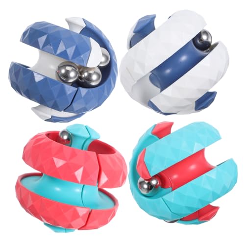 TOBBOMEY 4 Stück Teiliges Drehendes Kugel-Puzzle Stressreduzierung Sensorisches Fidget für Erwachsene Fördert Koordination und Konzentration Kompaktes Gehirntrainer Büro und Klassenzimmer TOBBOMEY 4 Stück Teiliges Drehendes Kugel-Puzzle Stressreduzierung Sensorisches Fidget für Erwachsene Fördert Koordination und Konzentration Kompaktes Gehirntrainer Büro und Klassenzimmer von TOBBOMEY