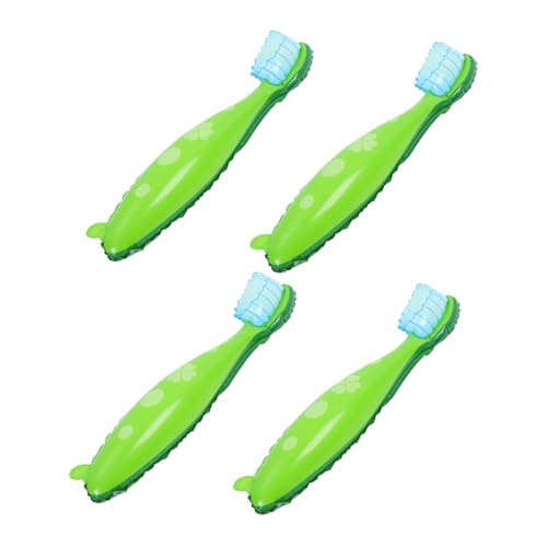 TOBBOMEY 4 Stück Teiliges Große Zahnbürsten luftballons Grün Kreative Partydeko und Lernspielzeug für Gesundheitsfördernde Requisite für Geburtstagsfeier und Bildung von TOBBOMEY