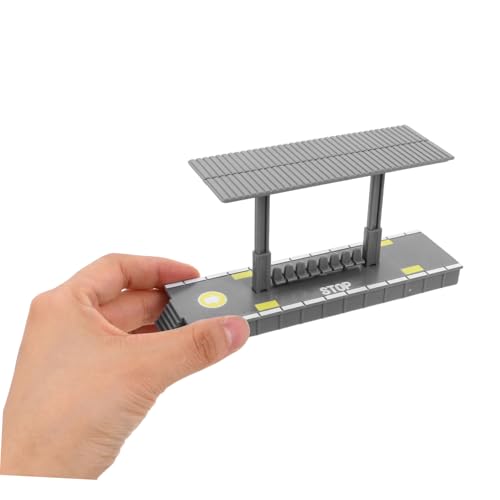 TOBBOMEY 4 Stück Teiliges Modell Plattform DIY Eisenbahn Plattform für Dekoratives für Eisenbahnszenen Simulationsmodell für Rollenspiele von TOBBOMEY