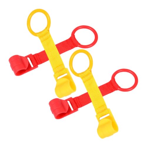 TOBBOMEY 4 Stück Teiliges Pull Ring Rot und Gelb Stabile Kinderbett Hängeringe zum Sicheren Leichtes Design für Laufstall und Babybett Fördert Stehen und Gehenlernen von Kleinkindern TOBBOMEY 4 Stück Teiliges Pull Ring Rot und Gelb Stabile Kinderbett Hängeringe zum Sicheren Leichtes Design für Laufstall und Babybett Fördert Stehen und Gehenlernen von Kleinkindern von TOBBOMEY