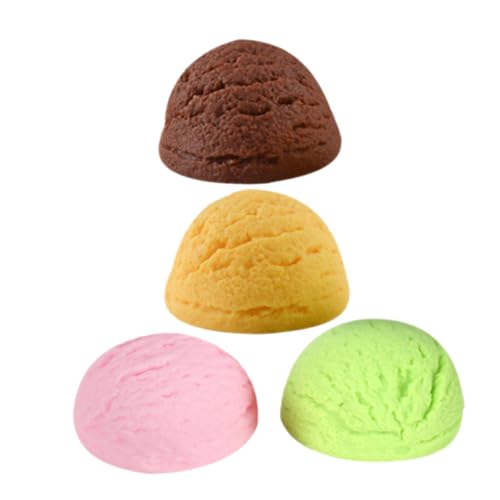 TOBBOMEY 4 Stück Teiliges Realistische Eiscreme Kugel Modelle aus Langlebig und Wiederverwendbar Dekorative Fake Eiscreme für Party Favor Küchendeko Schaufenster und Festveranstaltungen TOBBOMEY 4 Stück Teiliges Realistische Eiscreme Kugel Modelle aus Langlebig und Wiederverwendbar Dekorative Fake Eiscreme für Party Favor Küchendeko Schaufenster und Festveranstaltungen von TOBBOMEY