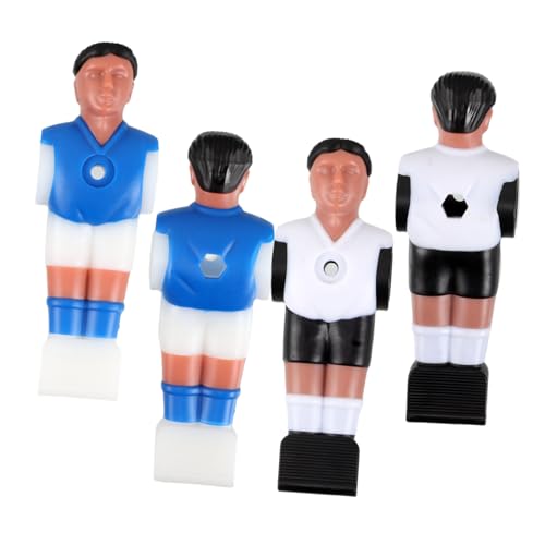 TOBBOMEY 4 Stück Tischkicker Ersatzspieler mit Schwarzen Blauen und Schwarzen Weißen Figuren Präzise Gefertigte Fußballspieler für Schreibtisch fußballtisch Geeignet für Heim und Büro TOBBOMEY 4 Stück Tischkicker Ersatzspieler mit Schwarzen Blauen und Schwarzen Weißen Figuren Präzise Gefertigte Fußballspieler für Schreibtisch fußballtisch Geeignet für Heim und Büro von TOBBOMEY