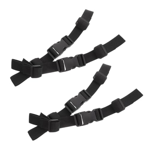 TOBBOMEY 4 Teiliger Rucksack Mit Akkordeongurt Und Pfeife, Rucksack Brustgurt, Schlafsäcke Für Erwachsene, Brustrucksack, Brustclip Rucksack, Kinder, Verstellbarer Brustgurt, Robuster von TOBBOMEY