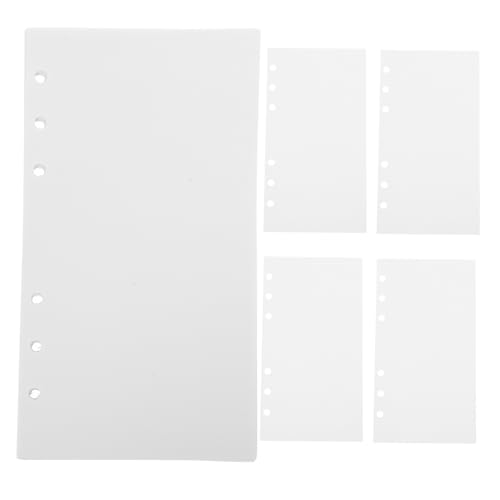 TOBBOMEY Stickeralbum Papierbinder Aufkleberhalter 40 Blatt Nachfüllpapier Einfach Zu Verwendendes Stickerzubehör Zum Sammeln von TOBBOMEY