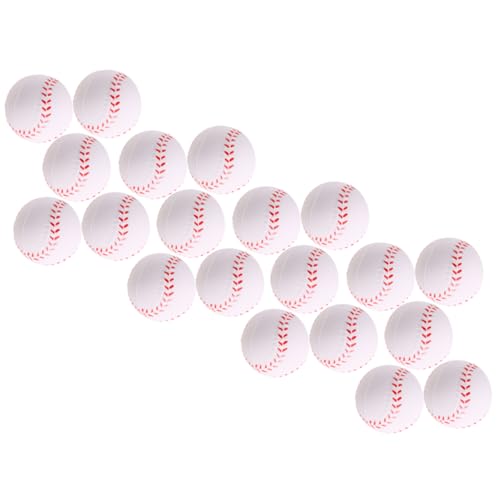 TOBBOMEY 40 Stück 4 cm Schaumstoff Pu Stressball, Elastischer Ball, Kinderspielzeug, Baseball Party, Dekompressionsbälle, Lustige Stressbälle, Kleine Bälle, Baseball Spielzeug, TOBBOMEY 40 Stück 4 cm Schaumstoff Pu Stressball, Elastischer Ball, Kinderspielzeug, Baseball Party, Dekompressionsbälle, Lustige Stressbälle, Kleine Bälle, Baseball Spielzeug, von TOBBOMEY