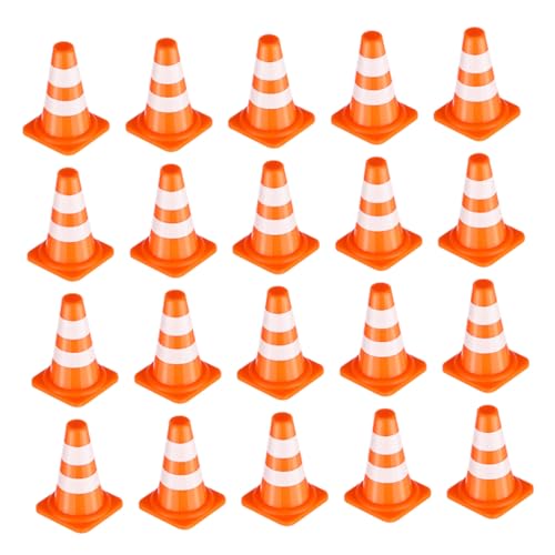 TOBBOMEY 40-Teiliges Set Verkehrskognitives Trainingskegel für Bohrer Fußball Mini-Eistüten Farbkegel Bewegungskegel aus Kunststoff für Plastik Orange TOBBOMEY 40-Teiliges Set Verkehrskognitives Trainingskegel für Bohrer Fußball Mini-Eistüten Farbkegel Bewegungskegel aus Kunststoff für Plastik Orange von TOBBOMEY