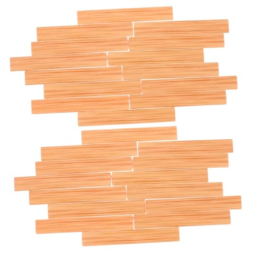 TOBBOMEY 40Stücke Mini holzboden Puppenhausboden Miniatur puppenhausmöbel Puppenhausverkleidung Puppenhausmöbel Puppenhaustapete Puppenhausbaumaterial Puppenhausteppich TOBBOMEY 40Stücke Mini holzboden Puppenhausboden Miniatur puppenhausmöbel Puppenhausverkleidung Puppenhausmöbel Puppenhaustapete Puppenhausbaumaterial Puppenhausteppich von TOBBOMEY