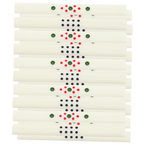 TOBBOMEY 44Stücke Teiliges Mahjong für Chinesische Spiele Stäbe für Verbesserten Spielspaß Vielseitig Einsetzbar Elegantes Design für Mahjong Setup von TOBBOMEY