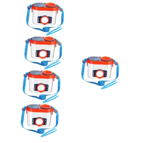TOBBOMEY 5 Sets Insektenbeobachtungsbox, Insektenfang Set, Insektenkäfig, Insektenkäfigfänger, Insektensammelgläser, Insektenlupe, Behälter, Critter Insektenbetrachter, Erkundungswerkzeuge von TOBBOMEY
