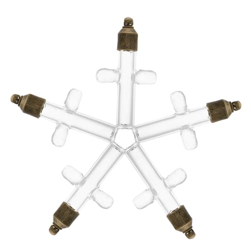 TOBBOMEY 5 Stück Glasflaschenanhänger, Mini Glasflasche, Winzige Glasflaschen Mit Korken, Mini Glasgefäße, Treibflaschen, Nachrichtenglas, Wunschflaschen, Hochzeitswunschglas, Mini Glas, TOBBOMEY 5 Stück Glasflaschenanhänger, Mini Glasflasche, Winzige Glasflaschen Mit Korken, Mini Glasgefäße, Treibflaschen, Nachrichtenglas, Wunschflaschen, Hochzeitswunschglas, Mini Glas, von TOBBOMEY