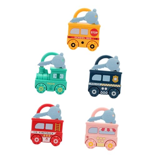 TOBBOMEY 5 Stück Lernspielzeug Zum Entsperren, Sensorisches Spielzeug Für Kleinkinder Von 1–3 Jahren, Autospielzeug, Feinmotorikspielzeug, Kleinkindspielzeug, Kinderspielzeug, TOBBOMEY 5 Stück Lernspielzeug Zum Entsperren, Sensorisches Spielzeug Für Kleinkinder Von 1–3 Jahren, Autospielzeug, Feinmotorikspielzeug, Kleinkindspielzeug, Kinderspielzeug, von TOBBOMEY