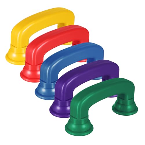 TOBBOMEY 5 Stück Teiliges Bunte Flüster Telefone aus Robustem Abs für Sprachförderung und Phonetik Übungen Leichtes Design für Interaktives Lesen und Spielerisches Lernen im von TOBBOMEY