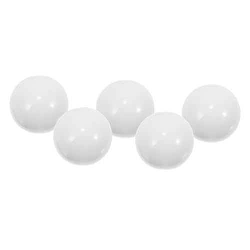 TOBBOMEY 5 Stück Teiliges Roulette Weiße Kugeln für Drehbare Spielzubehör Kugeln für Party Tischspiel zubehör von TOBBOMEY