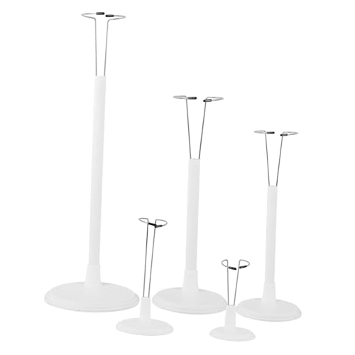TOBBOMEY 5 Stück Teiliges Verstellbares Stabile Kunststoffbasis und Metallrahmen Vielseitige Dekorative Stützen für Puppen und Actionfiguren Einfach zu Montieren und Anpassbar für TOBBOMEY 5 Stück Teiliges Verstellbares Stabile Kunststoffbasis und Metallrahmen Vielseitige Dekorative Stützen für Puppen und Actionfiguren Einfach zu Montieren und Anpassbar für von TOBBOMEY
