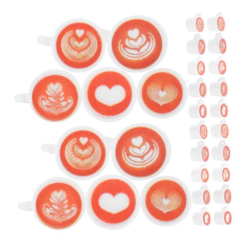 TOBBOMEY 50 Stück Miniatur Kaffeetassen Resin Mini Kaffee Becher Miniatur Küchen Zubehör für Puppenhaus Tischdeko DIY Basteln Lehrreich und Tragbar TOBBOMEY 50 Stück Miniatur Kaffeetassen Resin Mini Kaffee Becher Miniatur Küchen Zubehör für Puppenhaus Tischdeko DIY Basteln Lehrreich und Tragbar von TOBBOMEY