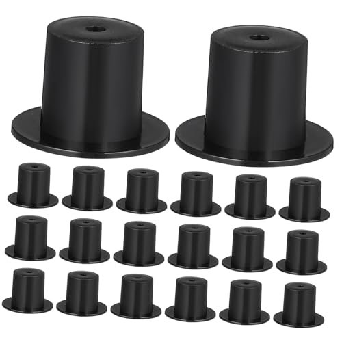 TOBBOMEY 50 Stück Miniatur Weihnachtsmützen für Schneemann DIY Basteln Schwarze Kleine Top Hüte Verschleißfeste Mini Hüte für Puppen Party und Festdekoration TOBBOMEY 50 Stück Miniatur Weihnachtsmützen für Schneemann DIY Basteln Schwarze Kleine Top Hüte Verschleißfeste Mini Hüte für Puppen Party und Festdekoration von TOBBOMEY