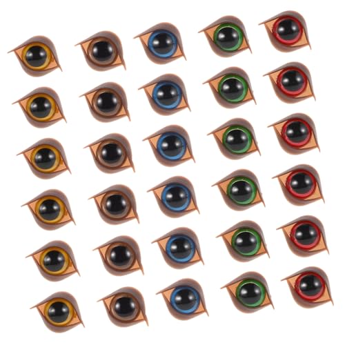 TOBBOMEY 50 Stück Sicherheitsaugen für Häkeltiere Doppellid Augen mit Unterlegscheibe Kunststoff Augen für DIY Puppen und Plüschtiere Braune für Kreative Bastelprojekte TOBBOMEY 50 Stück Sicherheitsaugen für Häkeltiere Doppellid Augen mit Unterlegscheibe Kunststoff Augen für DIY Puppen und Plüschtiere Braune für Kreative Bastelprojekte von TOBBOMEY
