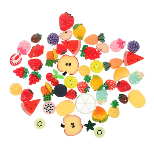 TOBBOMEY 50 Stück Simuliertes Obstset Miniaturmodell mit gefälschten Früchten Mini-Fake-Früchte- Mini-Obst-Requisite Künstliche Minifrüchte Mini-Früchte Harz TOBBOMEY 50 Stück Simuliertes Obstset Miniaturmodell mit gefälschten Früchten Mini-Fake-Früchte- Mini-Obst-Requisite Künstliche Minifrüchte Mini-Früchte Harz von TOBBOMEY
