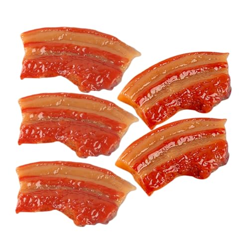 TOBBOMEY 5St Simulierter Schweinebauch hühner küchendekoration küchen Dekoration falsches Essen falsches Brot künstliche Fleischstütze dekoratives Lebensmittelmodell Harz TOBBOMEY 5St Simulierter Schweinebauch hühner küchendekoration küchen Dekoration falsches Essen falsches Brot künstliche Fleischstütze dekoratives Lebensmittelmodell Harz von TOBBOMEY