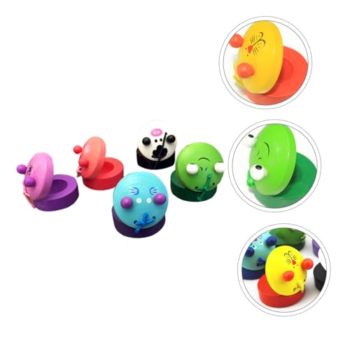 TOBBOMEY Cartoon-schlagzeugspielzeug Aus Holz Für Jungen Und Mädchen 5-TLG. Kleinkindspielzeug Baby-Musik-lernspielzeug Kastagnetten-spielzeugset Zufälliger Stil TOBBOMEY Cartoon-schlagzeugspielzeug Aus Holz Für Jungen Und Mädchen 5-TLG. Kleinkindspielzeug Baby-Musik-lernspielzeug Kastagnetten-spielzeugset Zufälliger Stil von TOBBOMEY