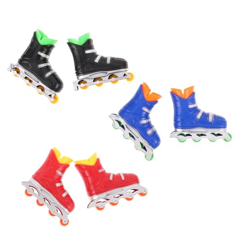 TOBBOMEY 6 Paare für Büro Reisen und Desktop Unterhaltung Tragbare Finger Skates Schwarz Rot und Blau TOBBOMEY 6 Paare für Büro Reisen und Desktop Unterhaltung Tragbare Finger Skates Schwarz Rot und Blau von TOBBOMEY